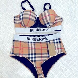 Burberry bikini set new with tags